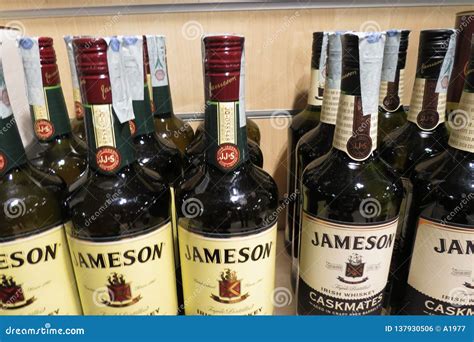 Jameson Whiskey Bottles for Sale Editorial Photo - Image of editorial, whiskey: 137930506