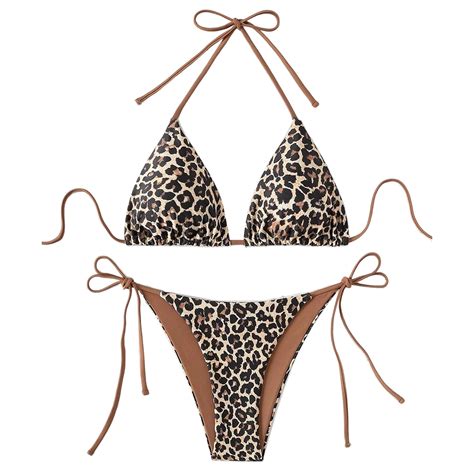 Ladaidra Brown fhgksm Women Swimming Costume Set Two Pcs Split ...