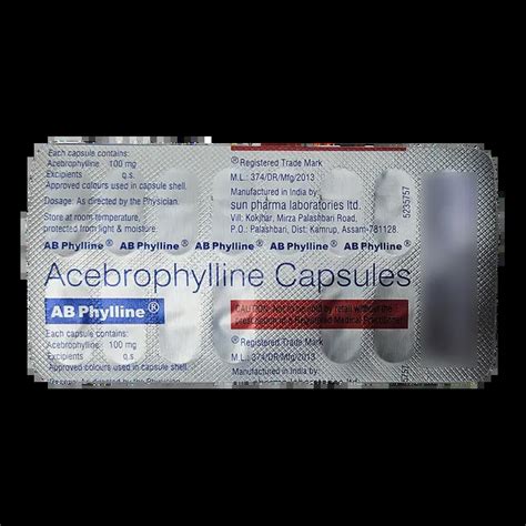AB PHYLLINE CAPSULE 15'S Price, Uses, Side Effects & Substitutes | Medkart