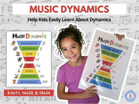 Music Dynamics: Teaching Children About Dynamics Visual Aids - Etsy