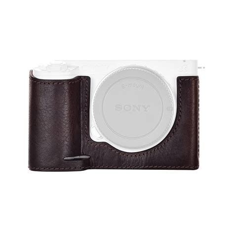 MUZIRI KINOKOO Sony ZV-E1 Case, Genuine Real Leather Half Case with ...