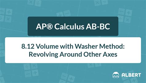Image result for Washer Method Calculus Examples