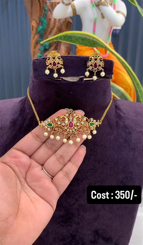 Beautiful chocker – Sujatha Gold Covering Works