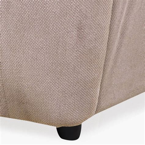 Buy Zecchino Cuddler Fabric 3-Seater Sofa - Brown from Home Centre at ...
