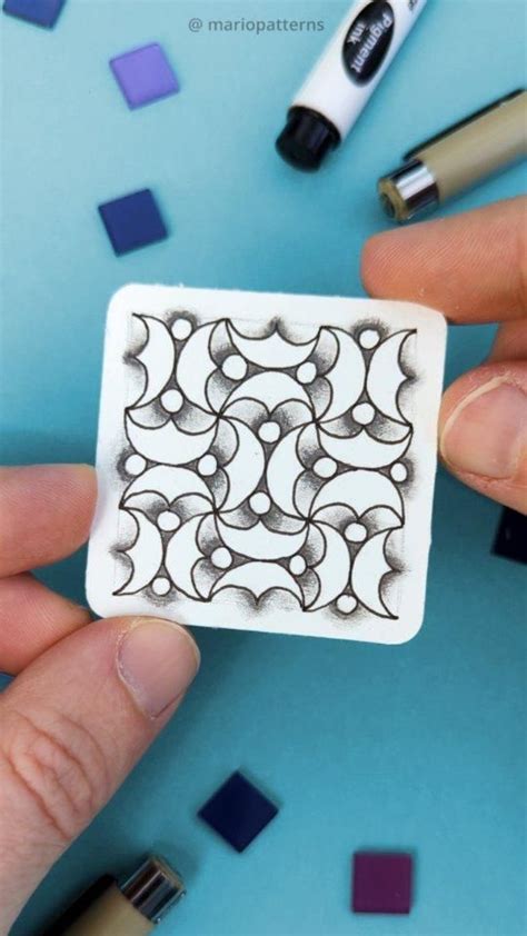 Zentangle Step Out Patterns 的图像结果