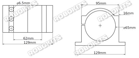 Spindle Mounting Fixture 64.5mm Spindle Mounting Fixture 64.5mm [RMCS ...