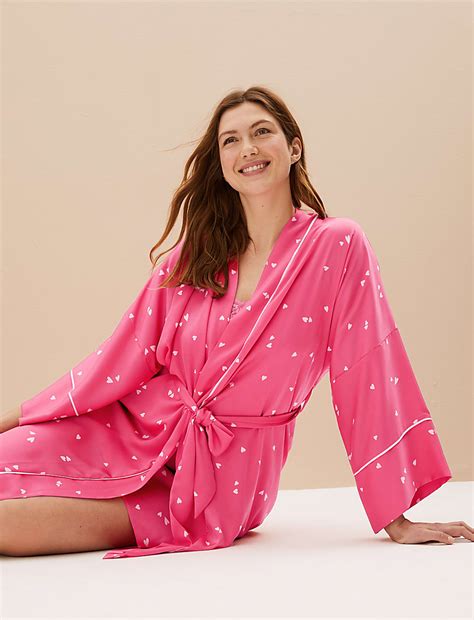 Buy Dream Satin™ Heart Wrap at Marks & Spencer