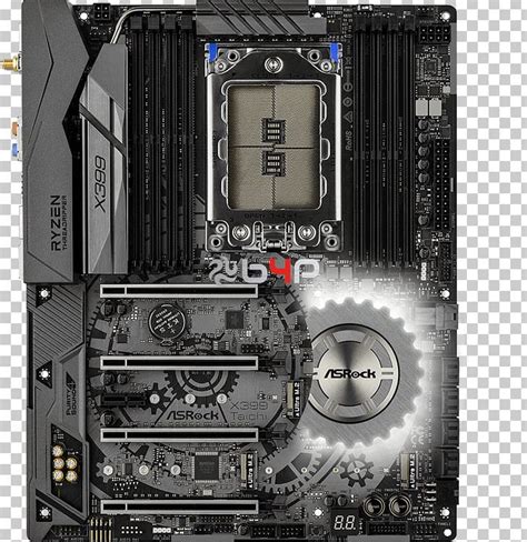 Socket TR4 AMD Ryzen ThreadRipper CPU Socket Asrock X399 Taichi Amd X399 Tr4 Atx PNG, Clipart ...