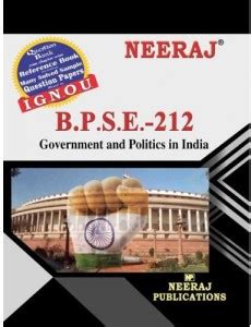 BPSE212 IGNOU Guide In English Medium-Question Bank, Chapter Wise ...