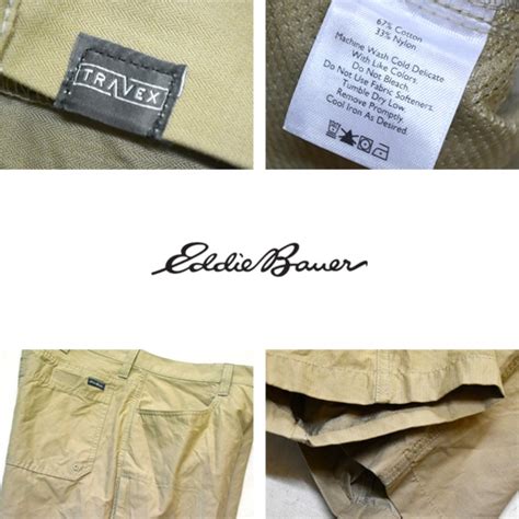 1点物 エディーバウアーEBナイロンパンツXXLチノパン古着メンズレディースOKアメカジ90sストリート/スポーツ中古ブランド釣り登山 ...