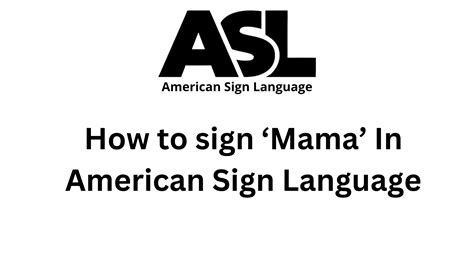 Mommy Sign Language Letter ASL Alphabet Charts Preschool Mom
