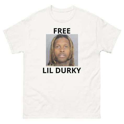Free Lil Durk Tshirt / Rapper Merch / Lil Durk Merch / Fan Tshirt ...