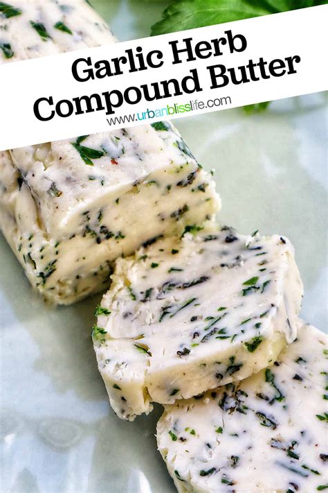 Garlic And Herb Compound Butter Recipe at Timothy Mears blog
