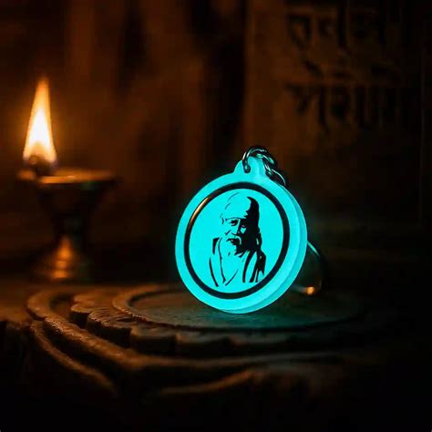 Sai Baba | Keychain | Glow in Dark – Mi Glow Store