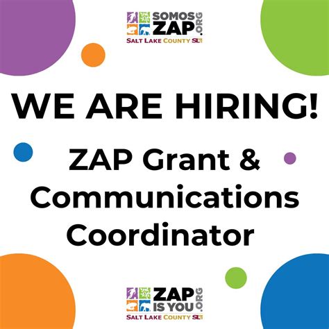 Grant and Communications Coordinator in Taylorsville, Utah | Careers at Midvalley Performing ...