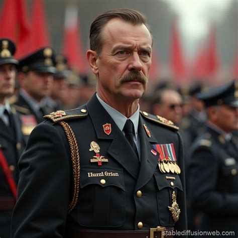 Hitler in War Background | Stable Diffusion Online