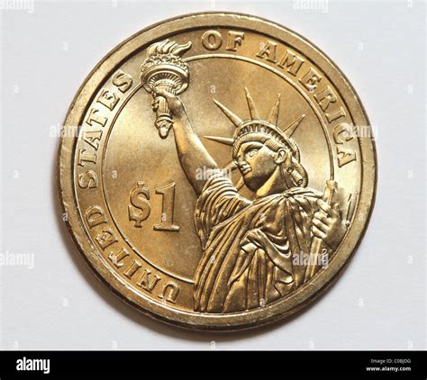 United States one dollar liberty coin Stock Photo - Alamy