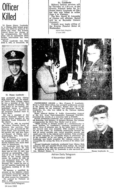 Obituaries of the Fallen