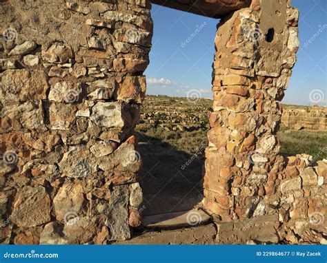 Two Guns, a Ghost Town in Northern Arizona Editorial Photography ...