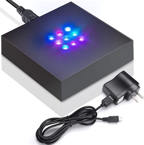 Facmogu 9 Led Lights Base For Crystal 3d Glass Art | Desertcart INDIA