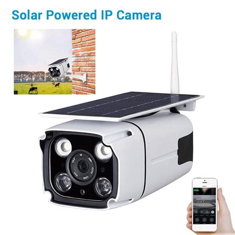 Ip67 1080p hd solar powered wireless wifi ip surveillance camera night ...