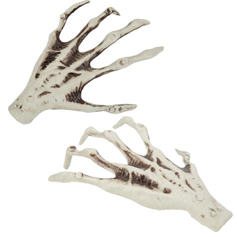 Plastic Fake Human Hand Bone Halloween Skeleton Hands Model Skeleton ...