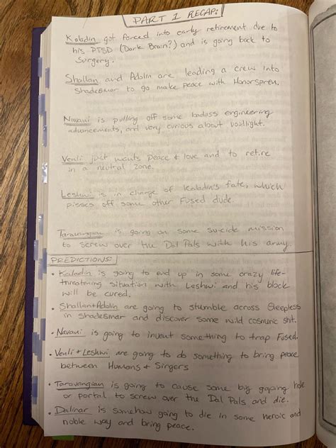 Rhythm of War - Part 1: Recap and Predictions : r/Stormlight_Archive