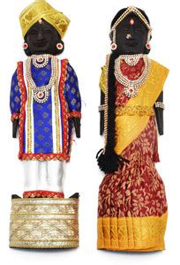 justhandmade Marapachi Bommai | Wooden Pair Dolls | Girl Boy Doll ...