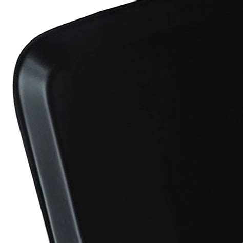 Crosby St. Black Ceramic Rectangle Serving Tray