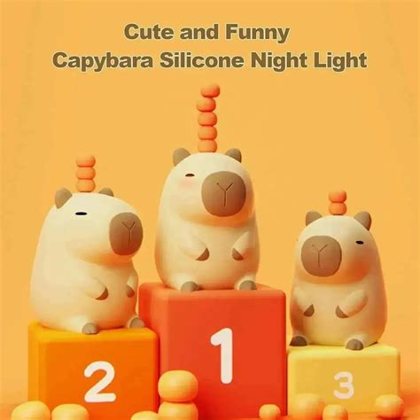 Capybara Lamps: Animal Light for Kids & Unique Home Decor