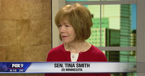 Sen. Tina Smith stops by Fox 9 to talk national issues | FOX 9 ...