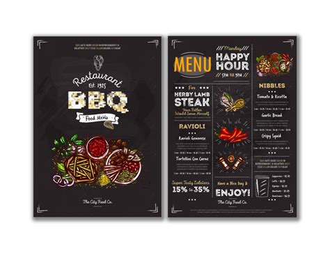 Menu Board Design 的图像结果