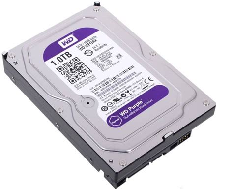 WESTERN DIGITAL Surveillance 1 TB Surveillance Systems Internal Hard ...