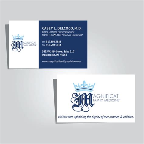 Medical Practice Business Cards - Envision Ideas
