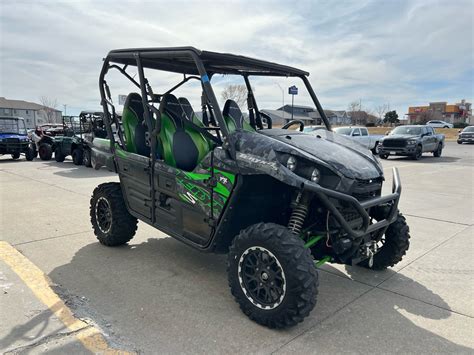 2023 Kawasaki Teryx4 S LE in Fragment Camo Gray | For Sale in Lincoln NE