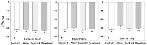 Drought Hardening of European Beech (Fagus sylvatica L.) and Silver Fir ...
