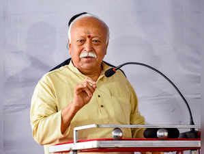 Mohan Bhagwat: India believes in taking everyone along: RSS chief Mohan ...