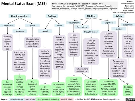 Mini Mental Status Exam Mental Health Assessment Mental Health - components of mental status exam