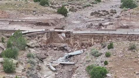 Crews racing to repair washed-out bridge on Arizona-New Mexico border ...