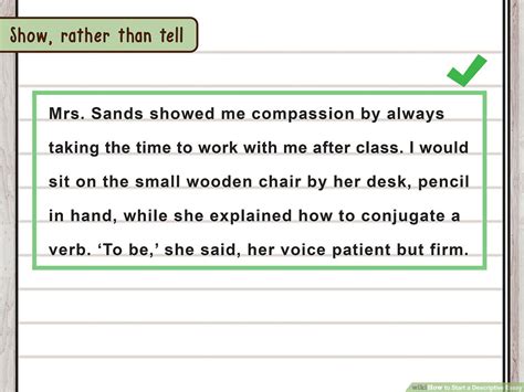 Describing Essay Example 的图像结果