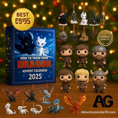 REVIEW How to Train Your Dragon Advent Calendar Worldwide Delivery