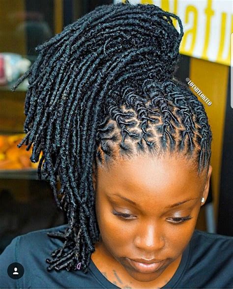 #styledlocs #updolocs | Locs hairstyles, Dreadlock styles, Natural hair ...