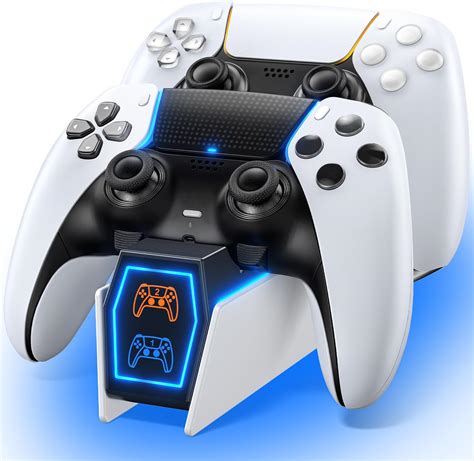 Amazon.com: PS5 Controller Charger Compatible with DualSense & Edge ...