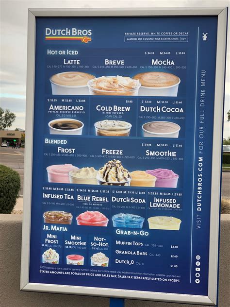 Dutch Bros Almond Milk Nutrition Facts