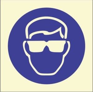 BRANDSHELL Eye Protection Must be Worn Emergency Sign Price in India ...