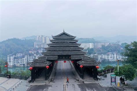 广西柳州:世界第一鼓楼“三江鼓楼”!