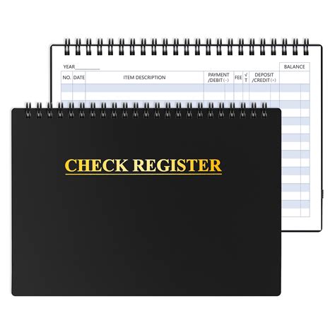 Amazon.com : Checkbook Register, Check Registers for Personal Checkbook ...