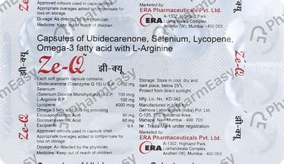 Ze Q 100 MG Capsule (10): Uses, Side Effects, Price & Dosage | PharmEasy