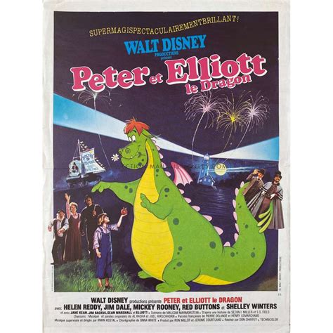 PETE'S DRAGON French Movie Poster - 15x21 in. - 1977