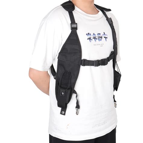 Buy Universal Double Radio Shoulder Vest Rig, Heavy Duty Radio Holster ...